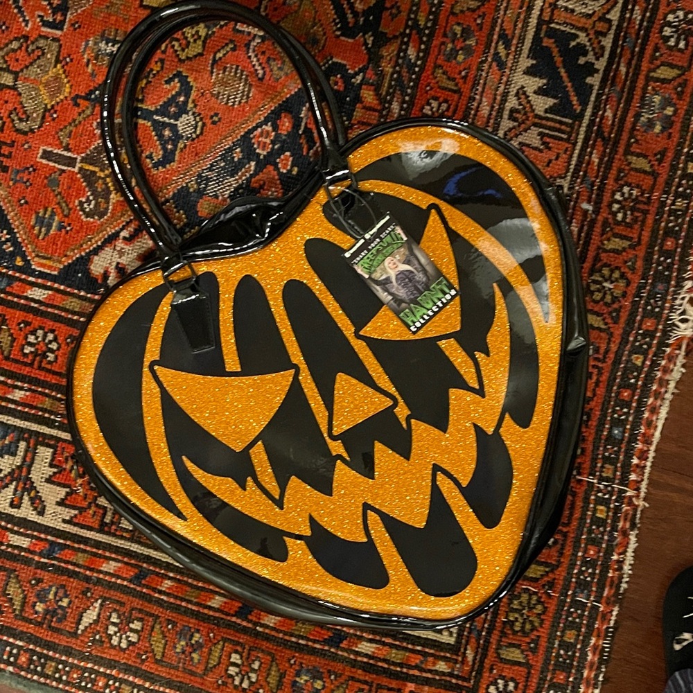 Halloween Pumpkin Face Handbag